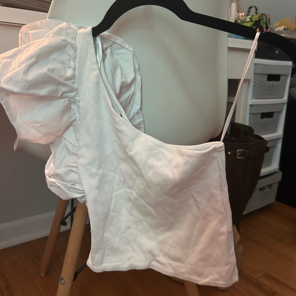 Zara one shoulder top